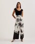 NALCO-Trousers-Bardot Knit Bodice Printed Tro- Ted Baker Romania